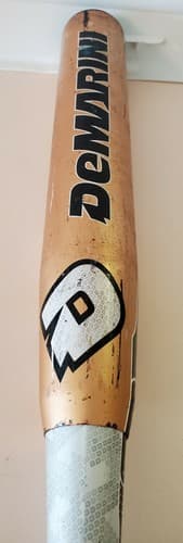 DeMarini CF4 Black Doublewall baseball bat, gold. Model #CFL10, 30”, 20oz, -11 - Thumbnail 2