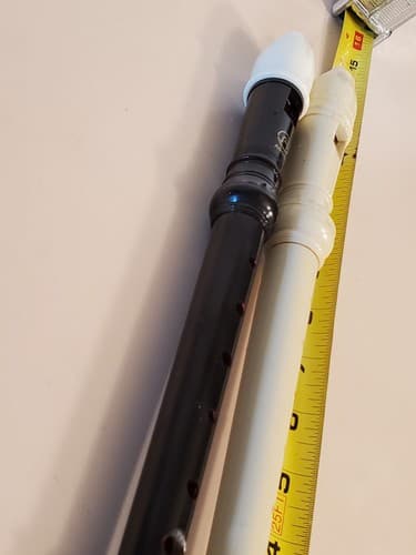 PERIPOLE Angel Recorder Flute, black. Bonus 2nd recorder flute, white. Tested - Thumbnail 8