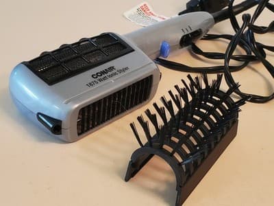 CONAIR 1875W Ionic Styler Hair Dryer Model SD6N, 2 speed, cold shot, 1 attachmnt - Thumbnail 9