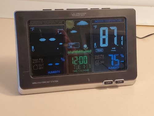 LA CROSSE TECHNOLOGY S84193 Wireless Forecast Weather Station. Tested works. - Thumbnail 3