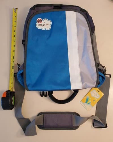 Rare Deluxe SALESFORCE DREAMFORCE 2011 Laptop Messenger Bag blue grey NEW 15×12 - Thumbnail 10