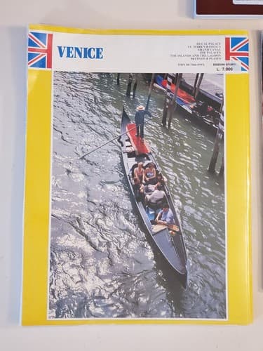 (5) LOT Vintage ITALY TOUR BOOKS Italian Travel Souvenirs from trip, photos map - Thumbnail 10