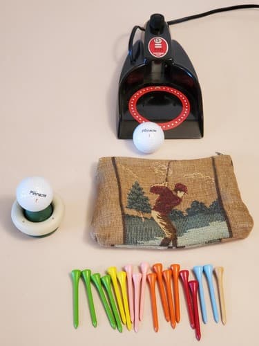 GOLF LOT OF 24. Vintage 1959 Brandell 19th Hole Practice Putter Auto Return +++ - Image 1