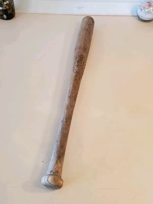 Vtg 27" Hillerich & Bradsby Wood Baseball Bat H&B Crackerjack Youth Little Leagu - Thumbnail 2