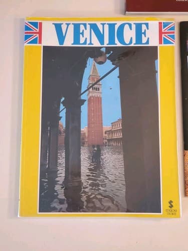 (5) LOT Vintage ITALY TOUR BOOKS Italian Travel Souvenirs from trip, photos map - Thumbnail 9