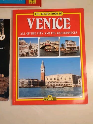 (5) LOT Vintage ITALY TOUR BOOKS Italian Travel Souvenirs from trip, photos map - Thumbnail 15