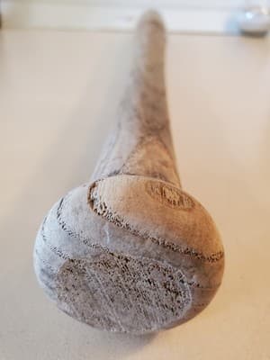 Vtg 27" Hillerich & Bradsby Wood Baseball Bat H&B Crackerjack Youth Little Leagu - Thumbnail 6