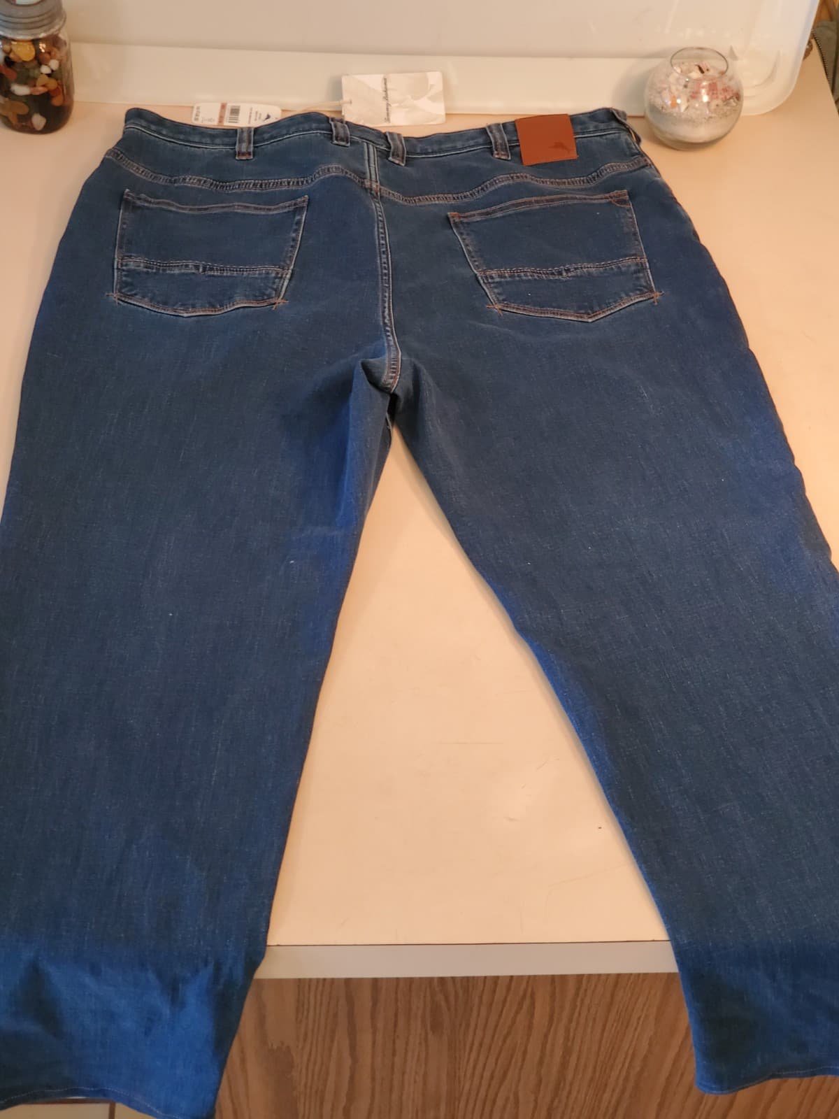 TOMMY BAHAMA Boracay Jean 42×36 11647 Med Indigo Wash BT124366 $148.00 tag NEW - Thumbnail 14