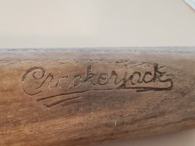 Vtg 27" Hillerich & Bradsby Wood Baseball Bat H&B Crackerjack Youth Little Leagu - Thumbnail 8
