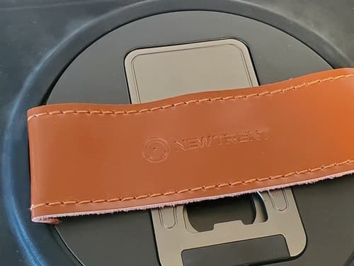 NEWTRENT GLADIUS iPad Rugged Case NT611GR, black w leather strap. NEW Open Box - Thumbnail 6