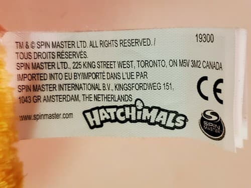 Hatchimals Gryphon Lion Plush. Pink and orange with wings. - Thumbnail 8