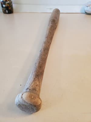 Vtg 27" Hillerich & Bradsby Wood Baseball Bat H&B Crackerjack Youth Little Leagu - Thumbnail 7