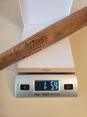 Vtg 27" Hillerich & Bradsby Wood Baseball Bat H&B Crackerjack Youth Little Leagu - Thumbnail 15