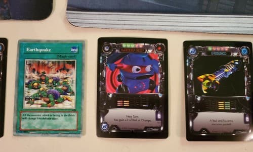 Yu-Gi-Oh Battle Pack 3 Monster League. Bundle includes 2 mats, 5 cards. Used exc - Thumbnail 5