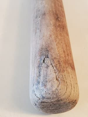 Vtg 27" Hillerich & Bradsby Wood Baseball Bat H&B Crackerjack Youth Little Leagu - Thumbnail 13