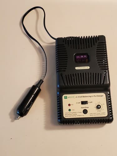 PARKZONE 2-3 Cell Balancing Li-PO Charger Model #LP2000-3 For RC Model Airplane - Thumbnail 2