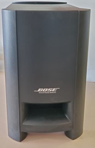 BOSE PS3-2-1 Powered Speaker System, Subwoofer, black. Tested works. Used, exc - Image 1