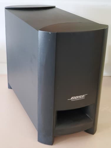 BOSE PS3-2-1 Powered Speaker System, Subwoofer, black. Tested works. Used, exc - Thumbnail 3