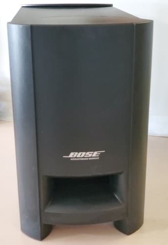 BOSE PS3-2-1 Powered Speaker System, Subwoofer, black. Tested works. Used, exc - Thumbnail 4