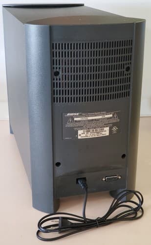 BOSE PS3-2-1 Powered Speaker System, Subwoofer, black. Tested works. Used, exc - Thumbnail 2