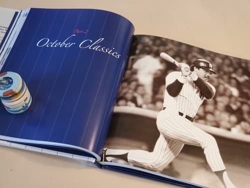 YANKEE STADIUM, A TRIBUTE (2008) Hardcover w DVD by Les Krantz. Reggie Jackson - Thumbnail 8