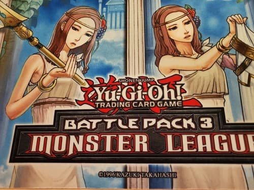 Yu-Gi-Oh Battle Pack 3 Monster League. Bundle includes 2 mats, 5 cards. Used exc - Thumbnail 2