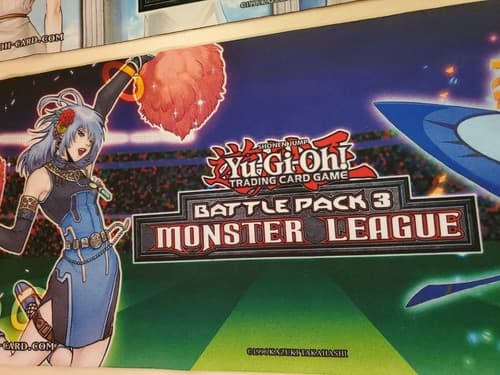 Yu-Gi-Oh Battle Pack 3 Monster League. Bundle includes 2 mats, 5 cards. Used exc - Thumbnail 8