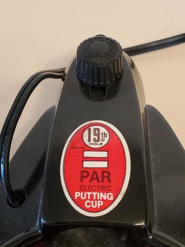 GOLF LOT OF 24. Vintage 1959 Brandell 19th Hole Practice Putter Auto Return +++ - Thumbnail 4