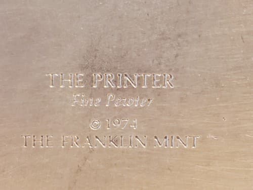 FRANKLIN MINT The People Of Colonial America 1974-5 Complete SET OF 13. COA+book - Thumbnail 8