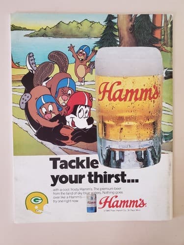 NFL 1981 Green Bay Packers Yearbook. Gerry Ellis, Eddie Lee Ivery Cover. GoPGo - Thumbnail 2