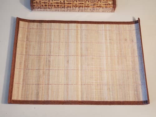 KING TUT - The 100th Anniversary Exhibition Bamboo Placemats SET OF 4. NEW - Thumbnail 5