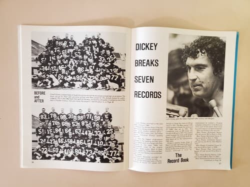 NFL 1981 Green Bay Packers Yearbook. Gerry Ellis, Eddie Lee Ivery Cover. GoPGo - Thumbnail 6