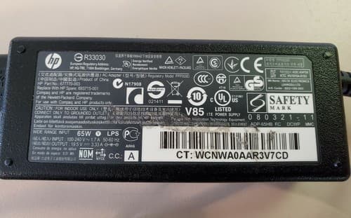 Genuine HP 65W AC Adapter Laptop Charger Replacement for HP Pavilion Touchsmart - Thumbnail 4