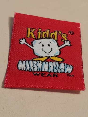 Vtg Clothes Tag. KIDD'S MARSHMALLOW WEAR. Used, Excellent. Ship 3-for-1 - Thumbnail 2