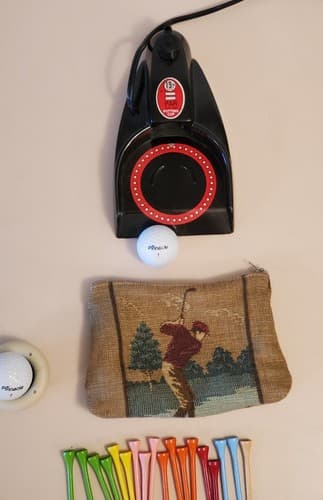 GOLF LOT OF 24. Vintage 1959 Brandell 19th Hole Practice Putter Auto Return +++ - Thumbnail 9