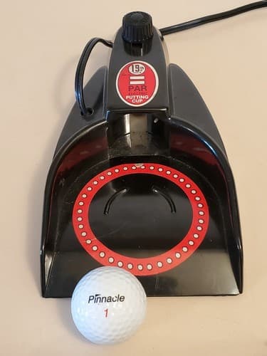 GOLF LOT OF 24. Vintage 1959 Brandell 19th Hole Practice Putter Auto Return +++ - Thumbnail 2