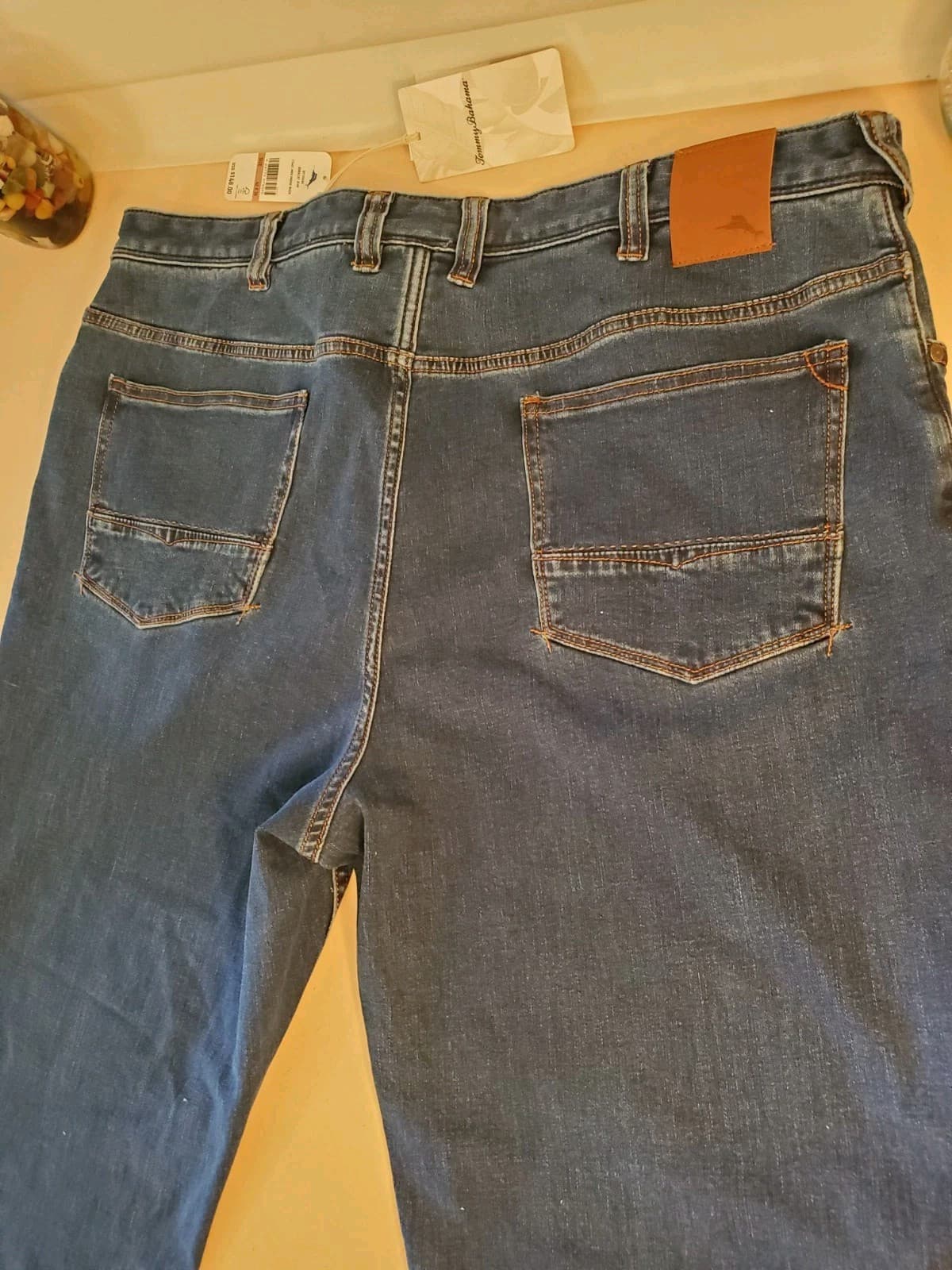 TOMMY BAHAMA Boracay Jean 42×36 11647 Med Indigo Wash BT124366 $148.00 tag NEW - Thumbnail 8