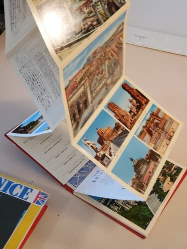 (5) LOT Vintage ITALY TOUR BOOKS Italian Travel Souvenirs from trip, photos map - Thumbnail 22