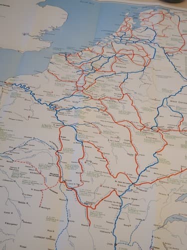 (4) LOT Vintage FRANCE TOUR BOOKS French Sicily Travel Souvenirs photos maps - Thumbnail 22