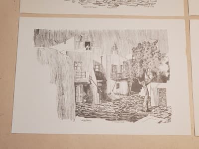 (8) LOT GREECE 2 Books + 6 Prints. a.ATHENS Between Legend and History b.CORFU + - Thumbnail 24