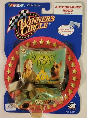 NASCAR Winner's Circle 2002 #30 Jeff Green AOL Scooby Doo NEW Sealed package. - Thumbnail 2