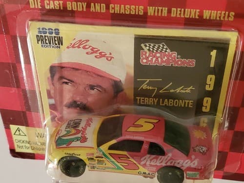 Racing Champions 1996 Preview Edition. #5 Terry Labonte, Kellogg's. NEW Sealed - Thumbnail 7