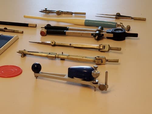 Drafting Tools LOT OF 12. Brands include Alvin, Kent, Staedtler. - Thumbnail 8