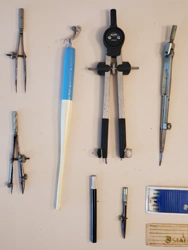 Drafting Tools LOT OF 12. Brands include Alvin, Kent, Staedtler. - Thumbnail 10