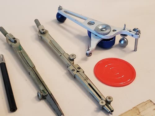 Drafting Tools LOT OF 12. Brands include Alvin, Kent, Staedtler. - Thumbnail 7