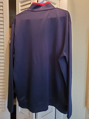 NFL Super Bowl LIII ATL Pullover by Antigua XL. Navy Blue w red trim. NEW w Tags - Thumbnail 2