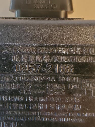 HP 0957-2166 for HP Photosmart OfficeJet Printers 16V 625mA. Tested works. - Thumbnail 4