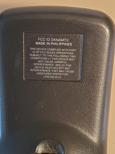 JVC Remote Control Model DKNAMTX UHF Dish Network Satellite. Tested works. Used - Thumbnail 7