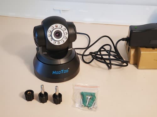 HOO TOO HT-IP206 P2P Wireless HD IP Camera, black. Tested works. - Thumbnail 8