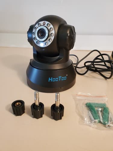 HOO TOO HT-IP206 P2P Wireless HD IP Camera, black. Tested works. - Thumbnail 7